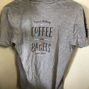 Einstein Bros and Caribou Coffee T-shirt